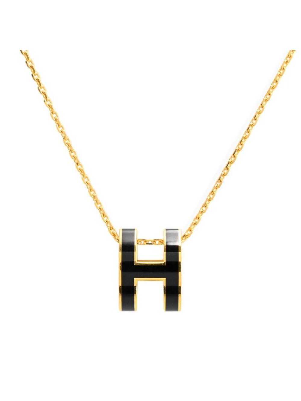 Hermes Necklace Pop Gold